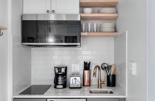 North Brookline Apartment | Gorgeous Brookline Studio w/Gym, steps to Green Line, by Blueground