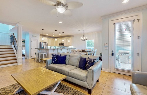 Villages of Crystal Beach House | Gorgeous coastal home with shared pool and easy beach access