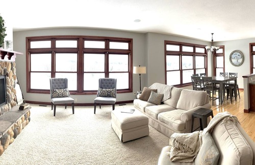 Atwood House | Gorgeous countryside views and close to Lake Michigan beach!