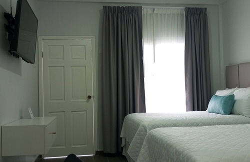 Sector 2 Hotel | Gorgeous double room with Caribbean view next to PASEO, parking, balcony netflix