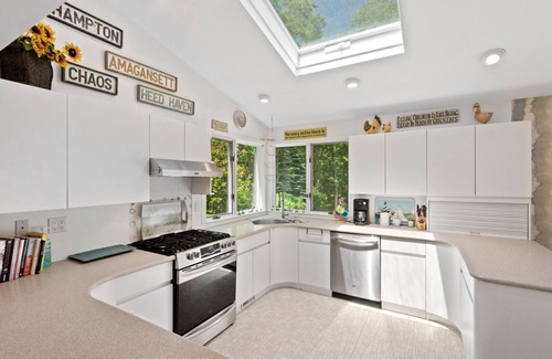 Amagansett North House | Gorgeous Garden Home with secluded and heated pool, quiet getaway