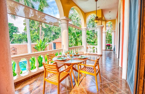 Bucerias House | Gorgeous Hacienda-style, private Casa de Paz, with 24-hour gated security