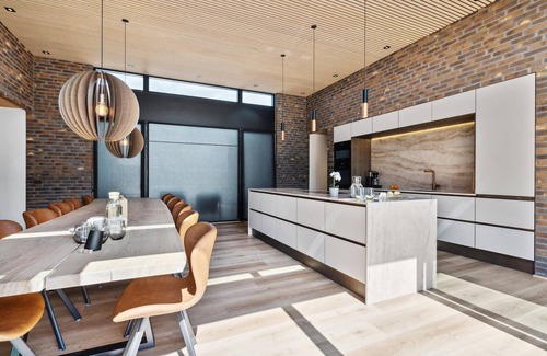 Egsmark Strand House | Gorgeous home in Ebeltoft with kitchen