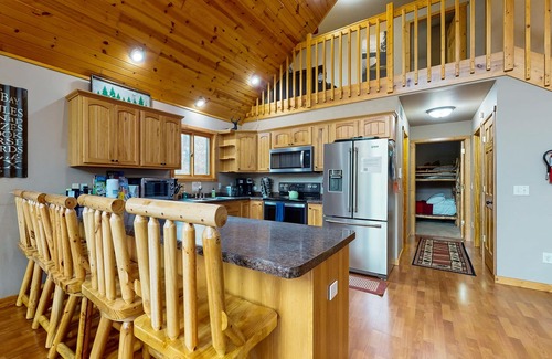 Friendship House | Gorgeous home w/shared dock and lake access - spacious deck and firepit