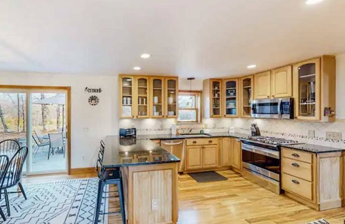Mount Holly House | Gorgeous house w/hot tub, mountain views, 12 mins to Okemo, game room, sleeps 12