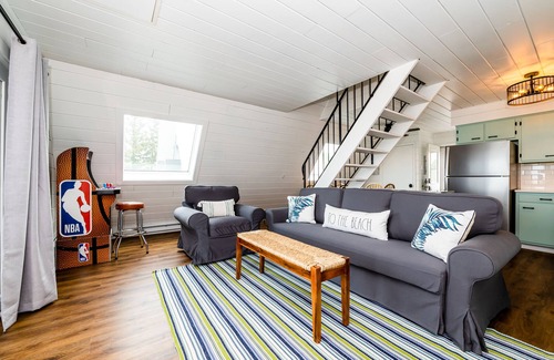 Stevensville Ski Chalet | Gorgeous Lake Michigan Views: Completely Remodeled and Steps from the Beach!