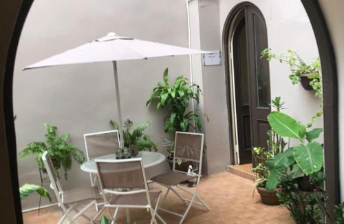 San Francisco Apartment | ★ Gorgeous Patio Room at Casa of Essence located in ♥ of Old San Juan ★