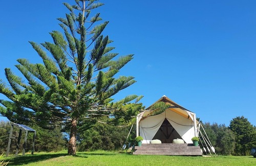 Northland Ski Chalet | GORGEOUS SECLUDED WATERFRONT GLAMPING, Nr Kerikeri, Bay of Islands