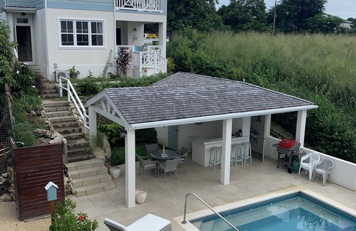 Clinketts Villa | Gorgeous unobstructed views of the Caribbean Sea and nightly spectacular sunsets