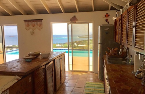 San Isidro House | Gorgeous villa, facing Culebrita, St. Thomas and all the Virgin Islands.