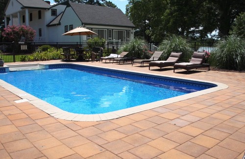 Foster House | Gorgeous Waterfront Estate-Private Pool, Pier, Tennis Court, Firepit