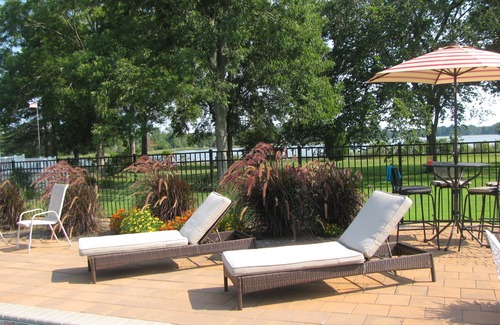 Foster House | Gorgeous Waterfront Estate-Private Pool, Pier, Tennis Court, Firepit