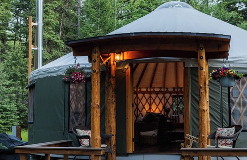 Kila House | Gorgeous Yurt in Mountains Near Glacier National Park