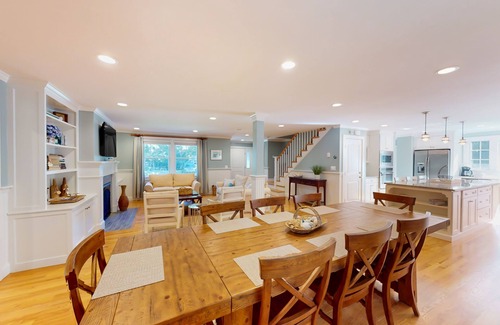 West Yarmouth House | Gorgeously rebuilt Cape Cod estate with lovely grounds, walk to private beach