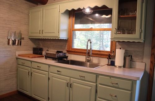 Mecosta House | Gottaway Lake House - a wooded retreat situated on a spacious 8-acre property.
