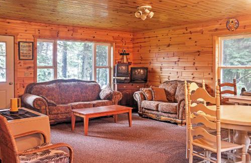Gould City House | Gould City Lakefront Hideaway with Dock and Rowboat!