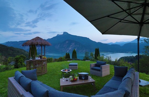 Innerschwand Apartment | Grünes Paradies mit Atemberaubendem Seeblick und Bergpanorama!