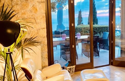 Erisos Villa | Villa Thimari of Vigli Villas - Private Luxury Villa Stunning View & heated pool