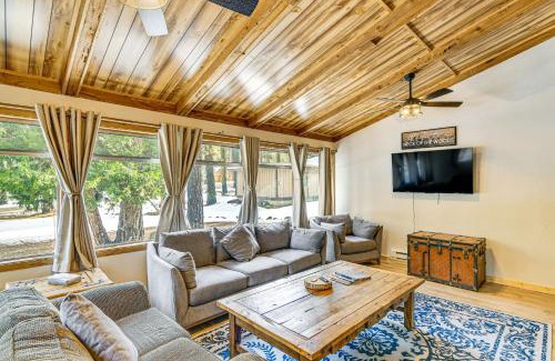 Graeagle House | Graeagle Vacation Rental Cabin with Game Room!