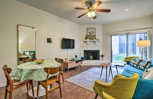 New Braunfels Apartment | Graham Haus River Condo Walk to Schlitterbahn!