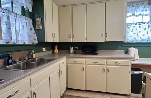 Hillman House | Gram’s House is a Village of Hillman home with Emerick Park views!