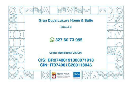 Brindisi Apartment | Gran Duca Santo Stefano Suite ZONA CASALE VICINO AEROPORTO