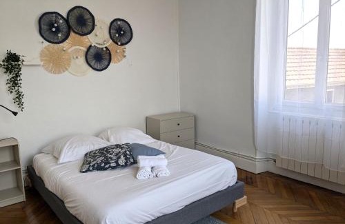 Nevers Apartment | Grand appartement lumieux avec parquet