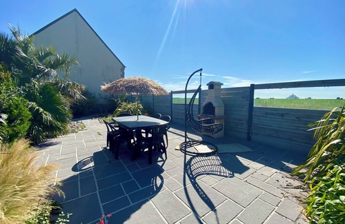 Huisnes-sur-Mer House | Grand Gîte sleeps 14 with view of Mont Saint Michel
