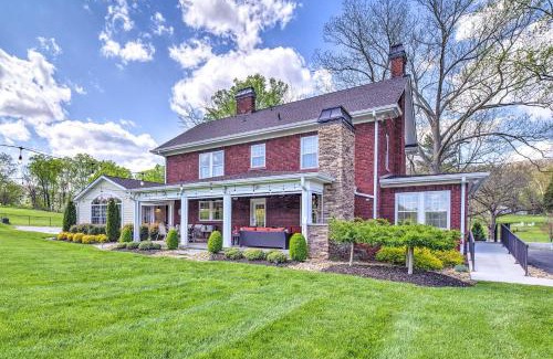 La Follette House | Grand LaFollette Home with View and Covered Patio!