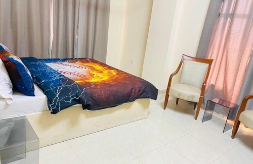 Abu Shagara Apartment | Grand Sakura Hotel Apartments in superb Sharjah with WiFi, AC
