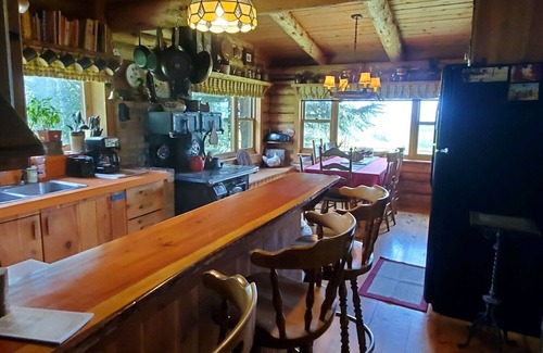 Tetonia Cabin | Grand Teton View Rustic Cabin in the Woods
