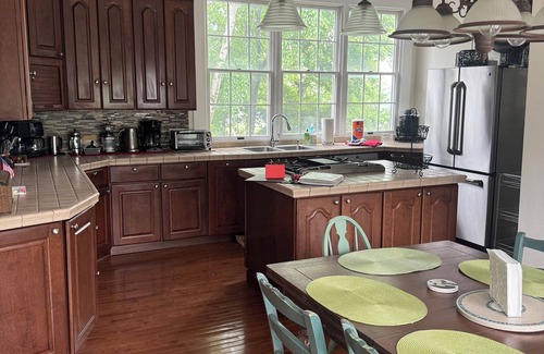 Elk Rapids House | Grand Traverse Sandy Beach Just a Few Steps Away!