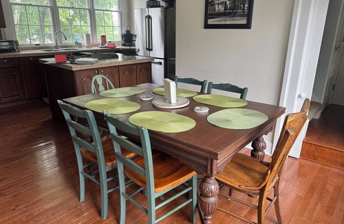 Elk Rapids House | Grand Traverse Sandy Beach Just a Few Steps Away!