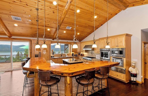 Ironwood Estates Cabin | Grand Views: Views of the Entire Big Bear Valley! Luxury! Game Room! Theater!