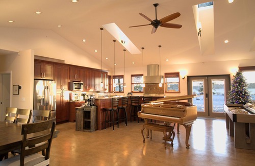 Oak Harbor House | Grand Waterfront Getaway Olympic Views & amenities
