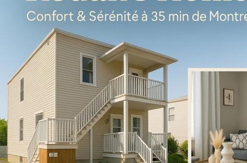 Saint-Edmond Apartment | Grande maison moderne 4 chambres - Spa, Jardin & Parking gratuit - Idéale Familles et groupes
