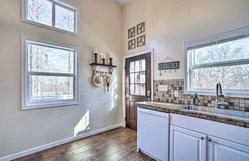 Oak Grove House | Gray Home w/View of Boone Lake + Fire Pit!