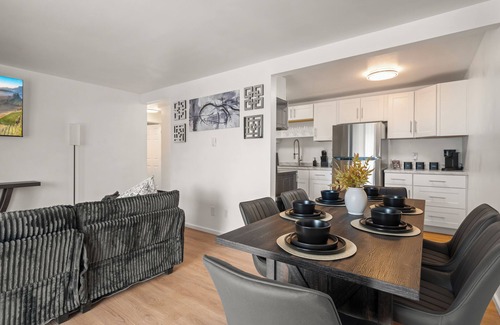 Fremont Apartment | Gray Oasis 1 Bed + 1Bath Apartment in Fremont