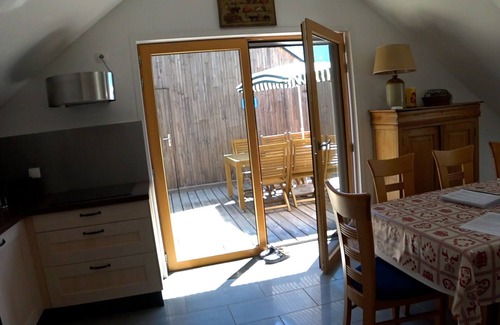Le Bourg-d'Oisans Apartment | Great equipped big apartment with breathtaking view, privacy terrace