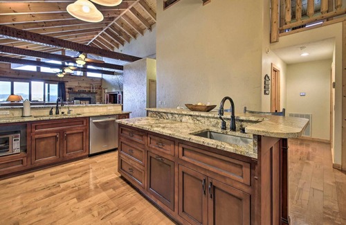 Dandridge House | Great family retreat! Lakefront property with dock. Best views! Near Dollywood