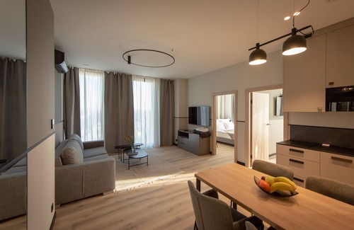 Krzyki Apartment | Great location: highly rated by guests (8.4)