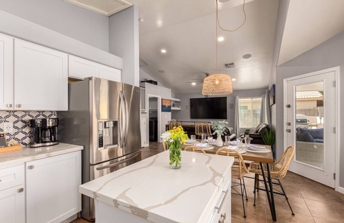 Superstition Springs House | Great location with King Suite, Game Room, HEATED Pool, and Putting Green!