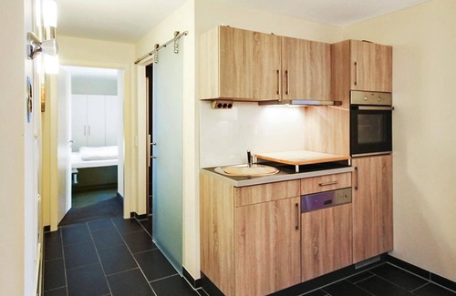 Wremen Apartment | Great, quiet apartment near the beach with sauna and balcony with dike view -