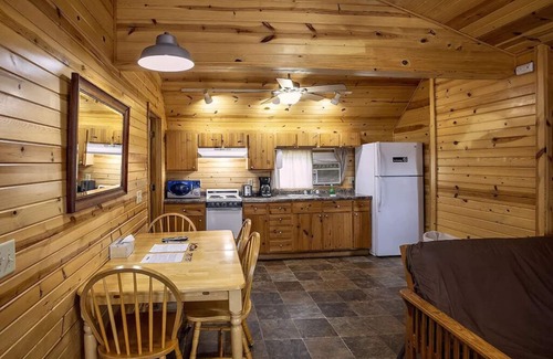 Buffalo City Cabin | Great River Road Cabin on the Mississippi Backwaters Fox Cabin