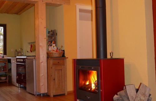 Kleineicholzheim House | Great rust. Country house with a romantic garden and wood heating. Finland sauna