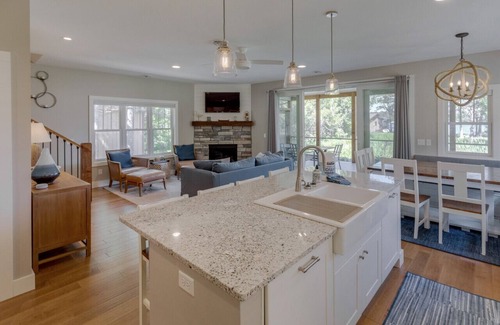 Crosslake House | Great Swimming, New Home! Raft, Huge Screened in Porch & Much More!