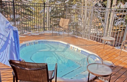 Highland Meadows Condo | Great Value! 2 Story Condo w/Beautiful Views! Fireplace, Grill, Decks, Pool, and Shuttle! #308