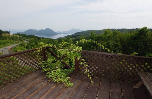 Toya Apartment | Great view Lake Toya 2bedroom log cabin