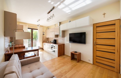 Bemowo Apartment | Green District 2BR AirConditioned P