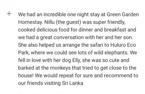 Giritale House | Green Garden Homestay